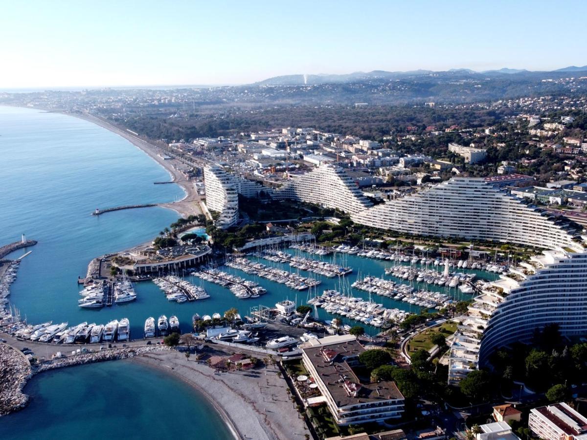Blue Terrace Apartment - Marina Baie Des Anges Villeneuve-Loubet Extérieur photo