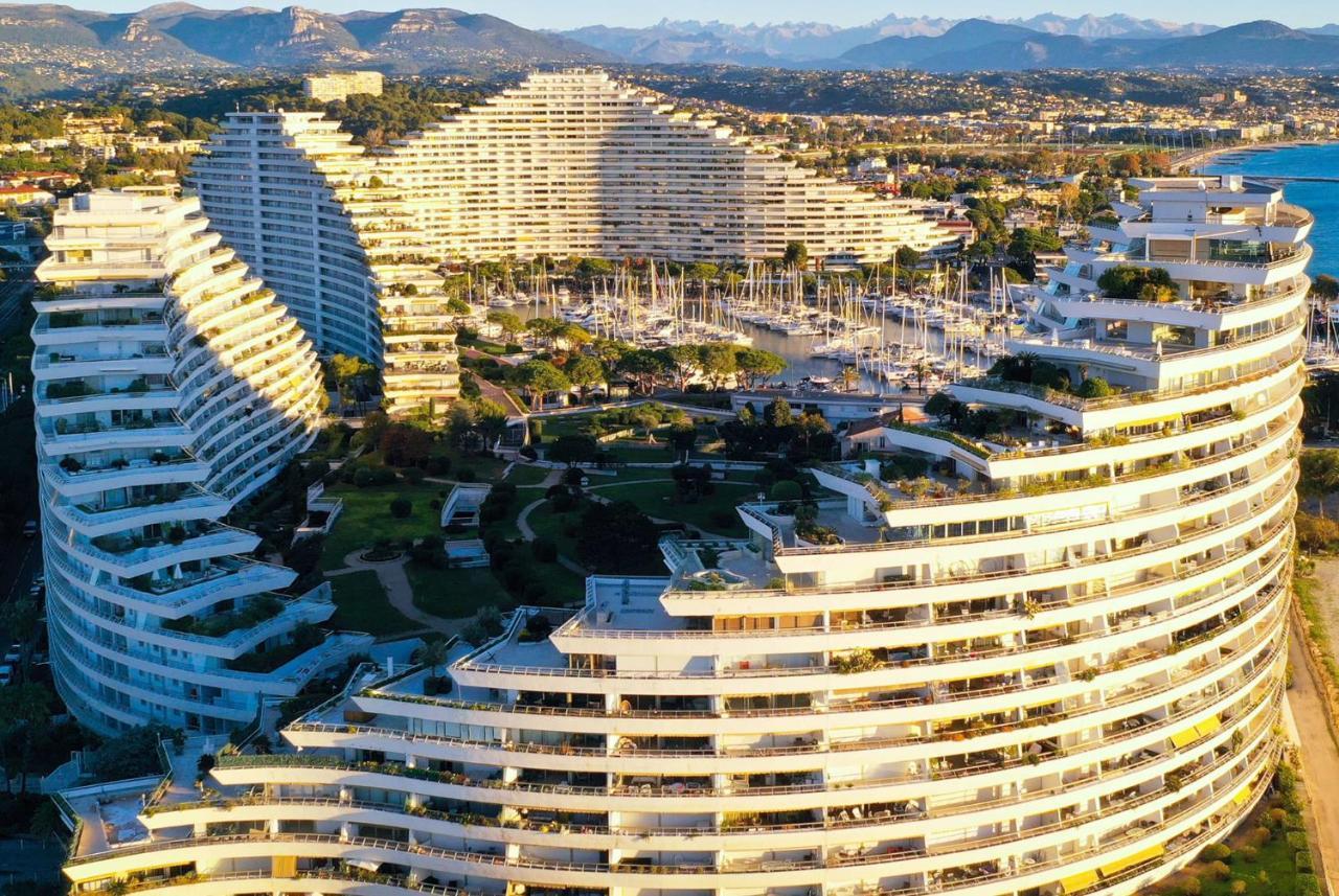 Blue Terrace Apartment - Marina Baie Des Anges Villeneuve-Loubet Extérieur photo